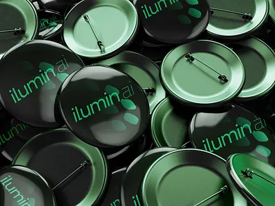 ilumin.ai branding design grafiko labs graphic design green logo logo minimal mockup mockup modern pin mockup premium mockup tech tech logo tech mockup
