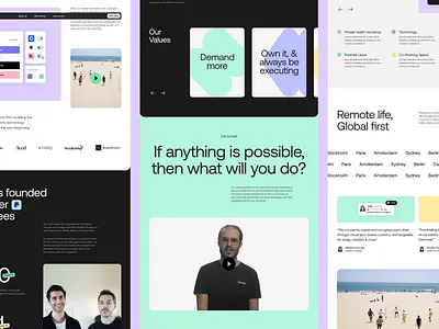 🗃️ Xareer page explorations b2b brand career page careers webdesign website