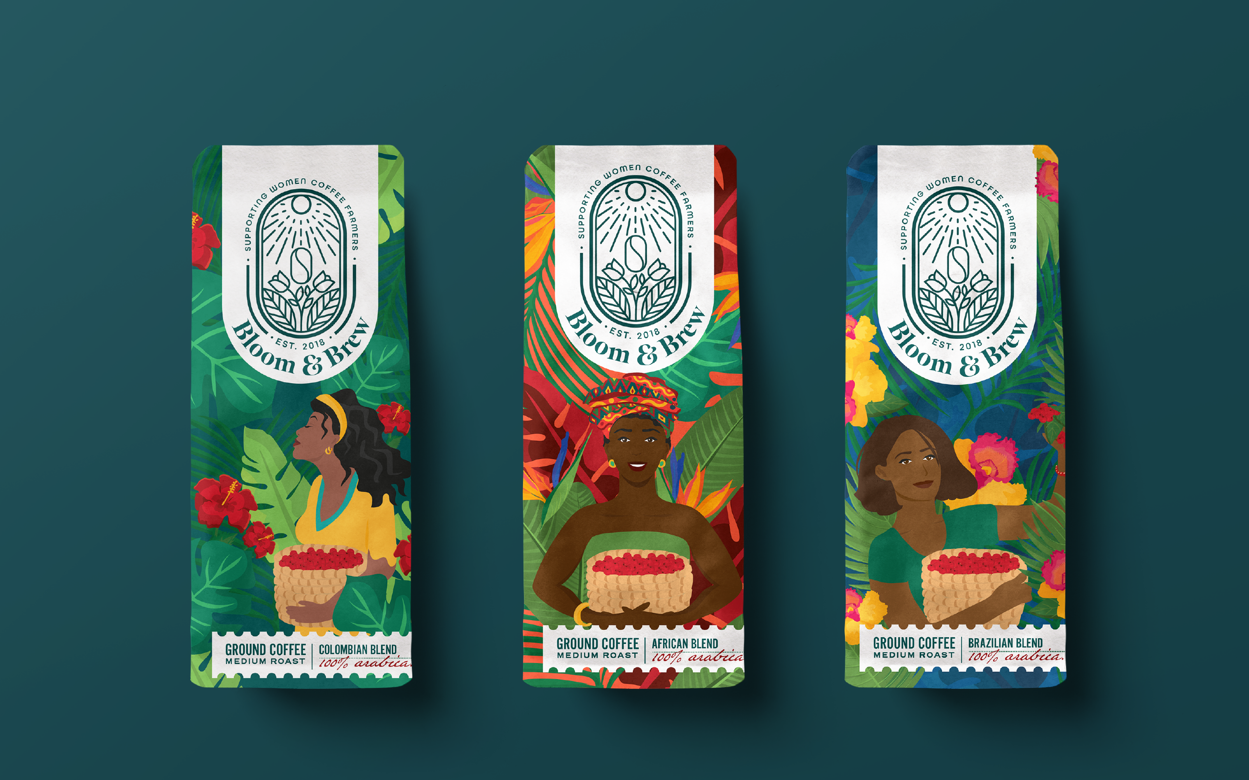 Example of Logo Design & Packaging Design