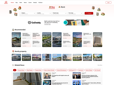 Property Classified classified property ui ux web webdesign