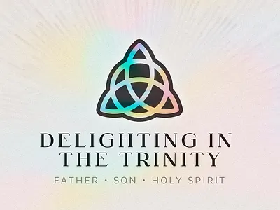 Delighting in the Trinity Sermon Series church design graphic design sermon series