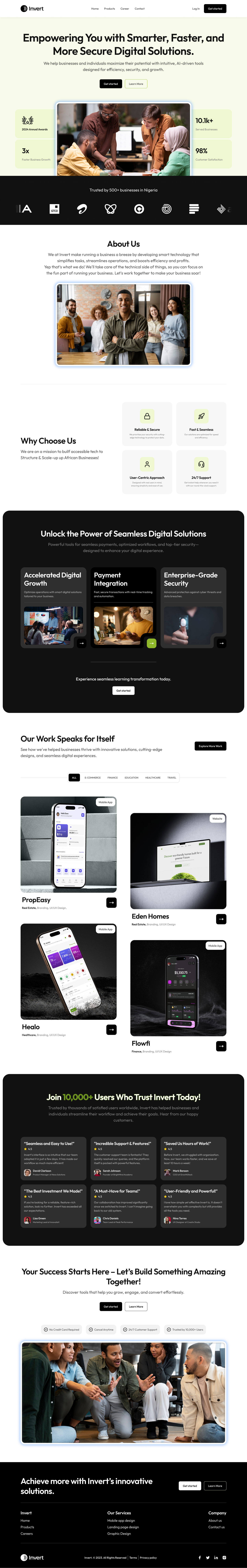 Digital Agency Landing Page case study daily ui design digital figma graphic design landing page marketing ui
