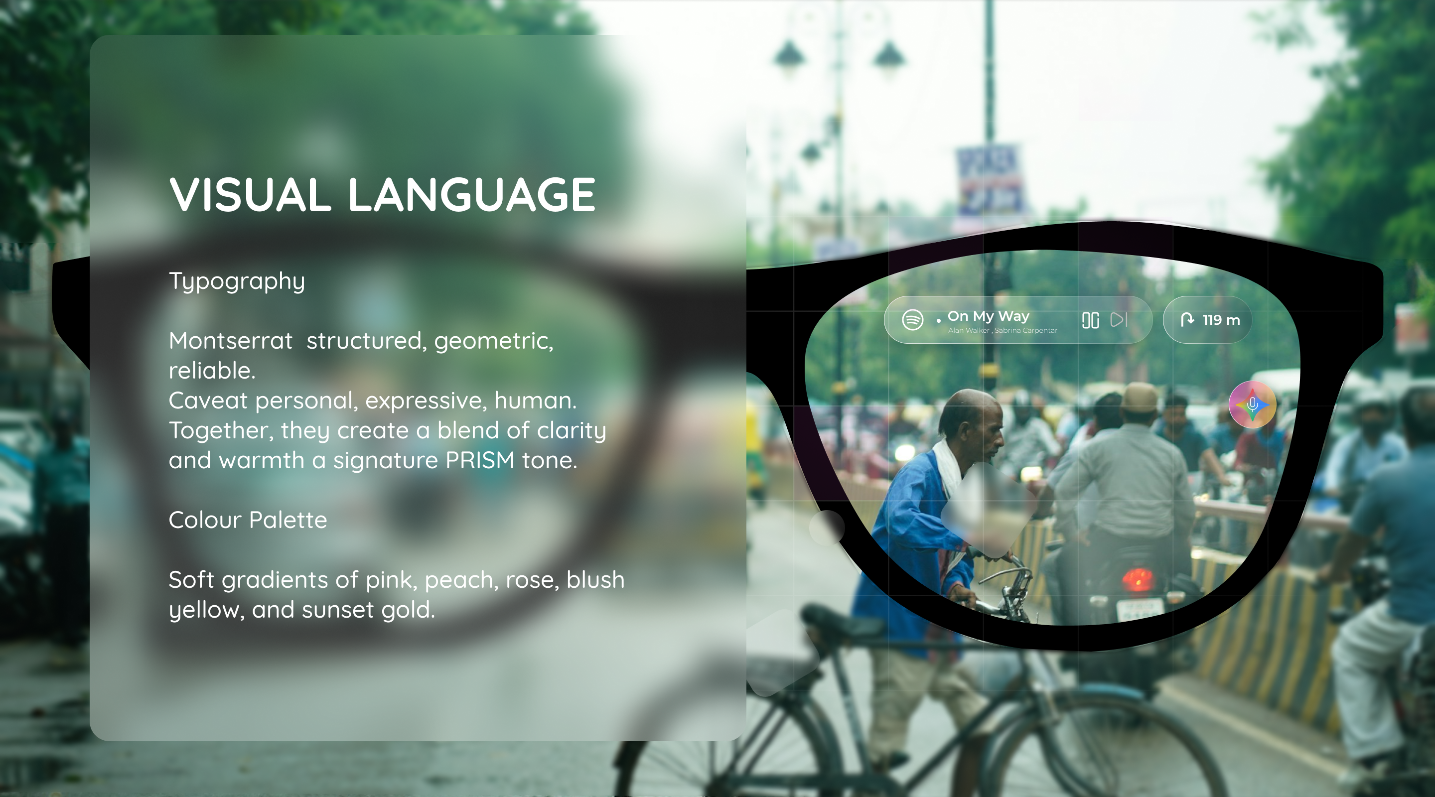 Smart-glasses UI Design (PRISM) ar malay smartglasses smartglasses ui ui xenonmedia