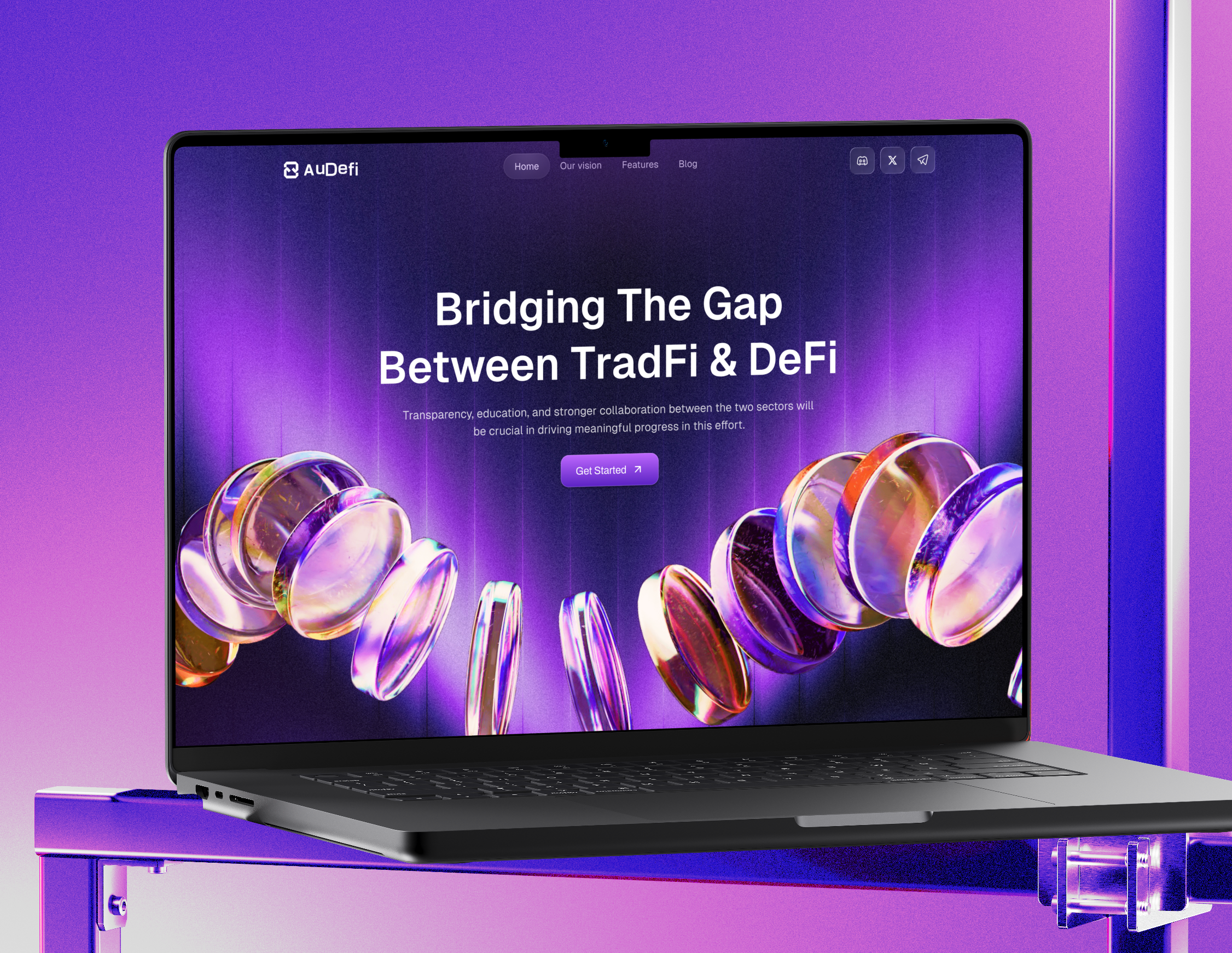 Defi Landing Page blockchain blockchain startup crypto landing page crypto project cryptocurrency defi defi investing website defi landing page defi website investment landing page launchpad startup token ui ux web 3 web design web3 landing page web3 website webdesign