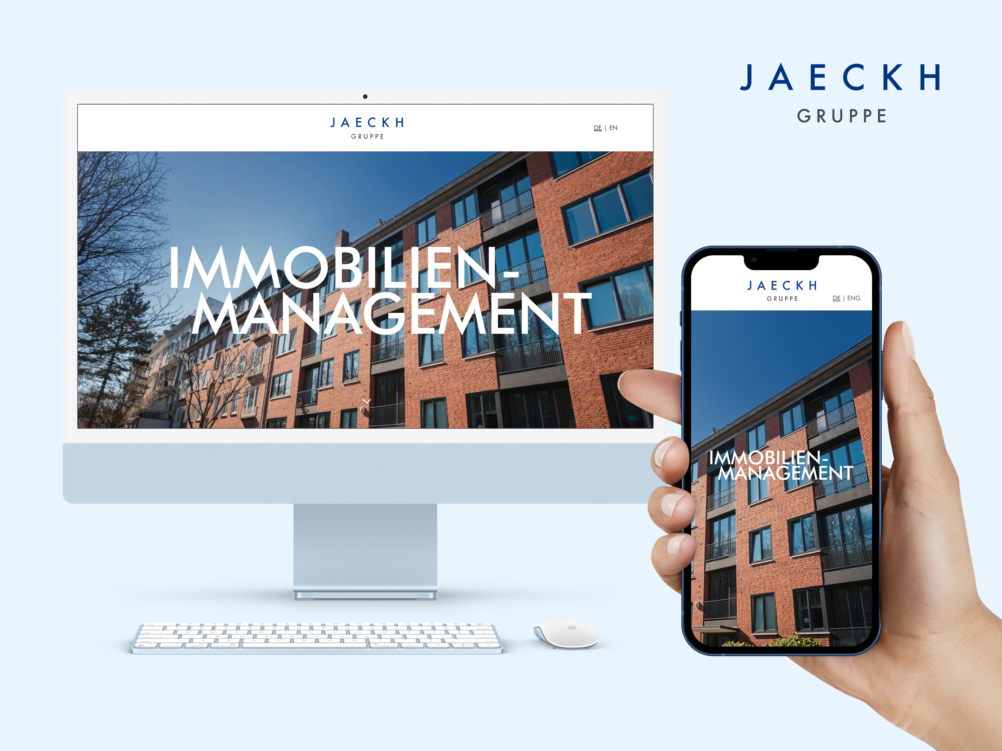 Example of Website Design – Jaeckh