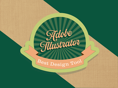Design Tool Badge adobe adobe illustrator badge color digital illustration graphic design illustration texture vector