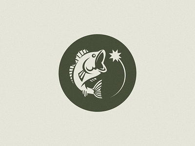 Northern Strike Fishing co. animal bold logo branding fish fishing fishinglogo icon logo design mascot simple logo sportlogo