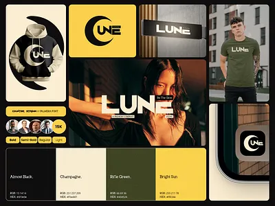 Lune® - Brand Identity adobe illustrator adobe photoshop brand design branding design dribbble ecommerce fashion graphic design illustration logo lune typography vector visual identity