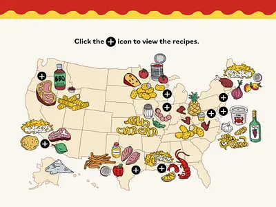 Illustrated Food Map for Eater black outline digital illustration eater editorial editorial illustrator food food illustration food illustrator food map illustrated map illustration map map design map drawing map illustration map illustrator map illustrators nyc illustrator procreate recipe