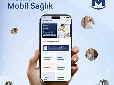 Medila | Mobile App Design branding logo mobile app product design ui ui design uiux voya