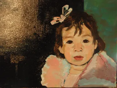 Personal Portfolio, Child Portrait oil painting portrait