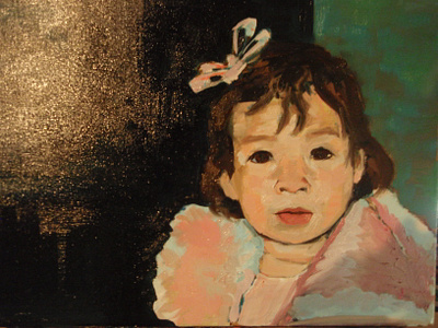 Personal Portfolio, Child Portrait oil painting portrait