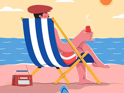 Summer is a time for fun beach summer summer time sun sunny weather tea