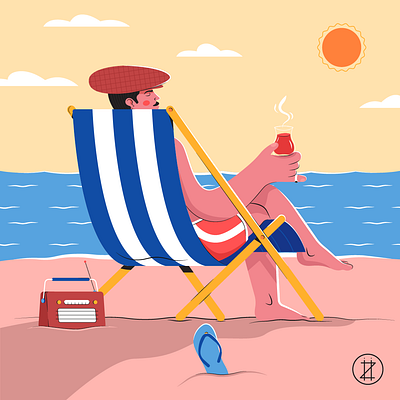 Summer is a time for fun beach summer summer time sun sunny weather tea