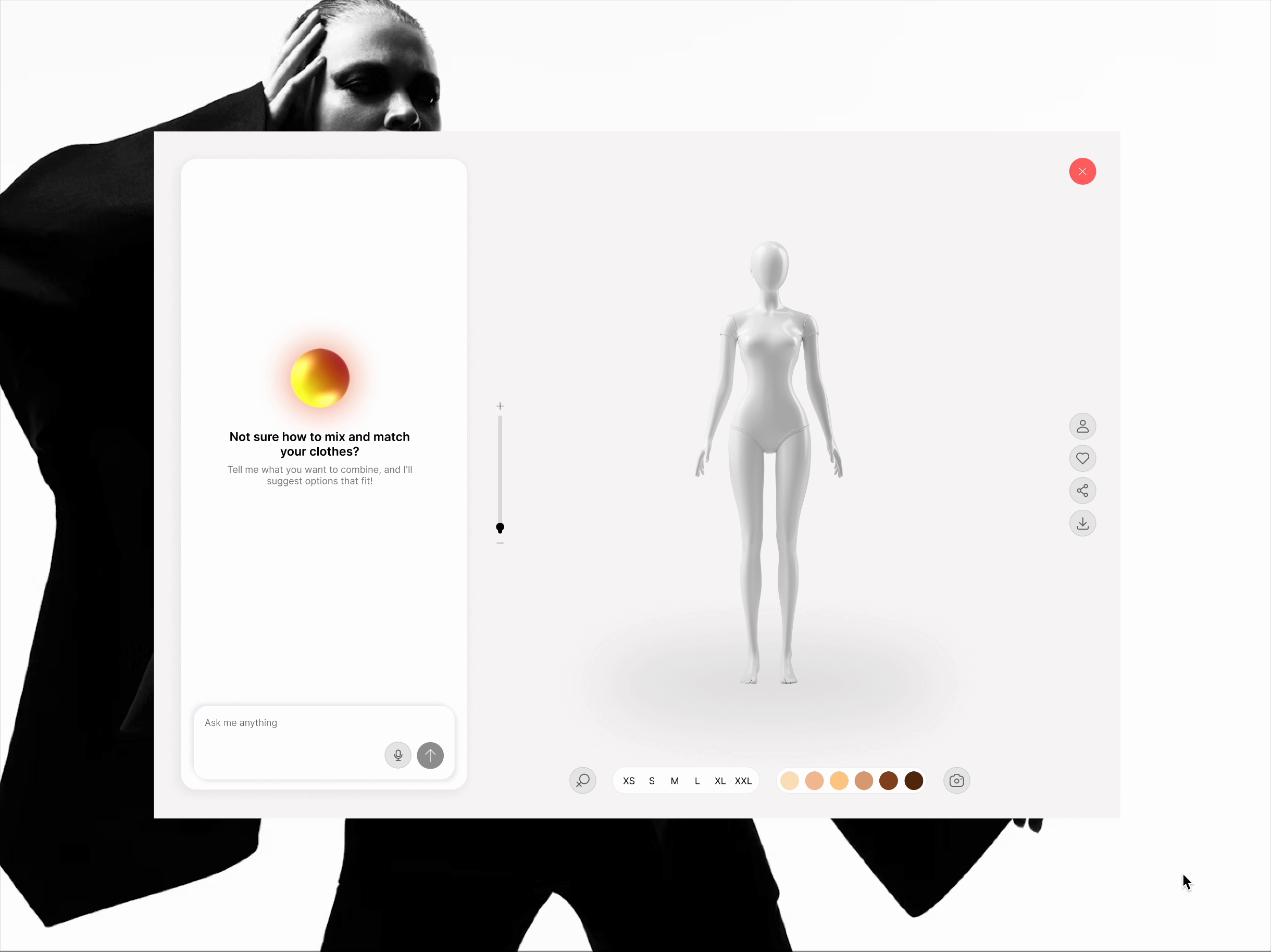 Example of ⬆️ Virtual Fashion Assistant