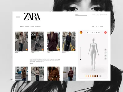 ⬆️ Seamless Virtual Try-On for Fashion Retail 3d try on augmented reality branding clothing preview design e commerce innovation fashion e commerce fashion tech illustration logo online shopping size selection ui virtual fitting room virtual try on