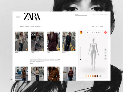 ⬆️ Seamless Virtual Try-On for Fashion Retail 3d try on augmented reality branding clothing preview design e commerce innovation fashion e commerce fashion tech illustration logo online shopping size selection ui virtual fitting room virtual try on