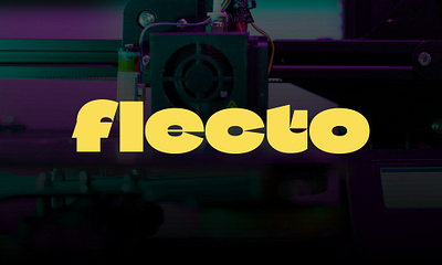 flecto - a final look brand logo logo logo design logomark logotype modern production studio wordmark