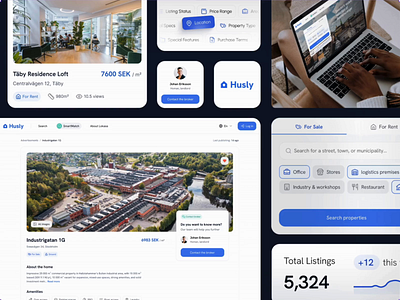 Real Estate & Commercial Property Website | Web Design artspire commercial investment modern website product design property real estate dashboard real estate website ui ux web app web design website website design