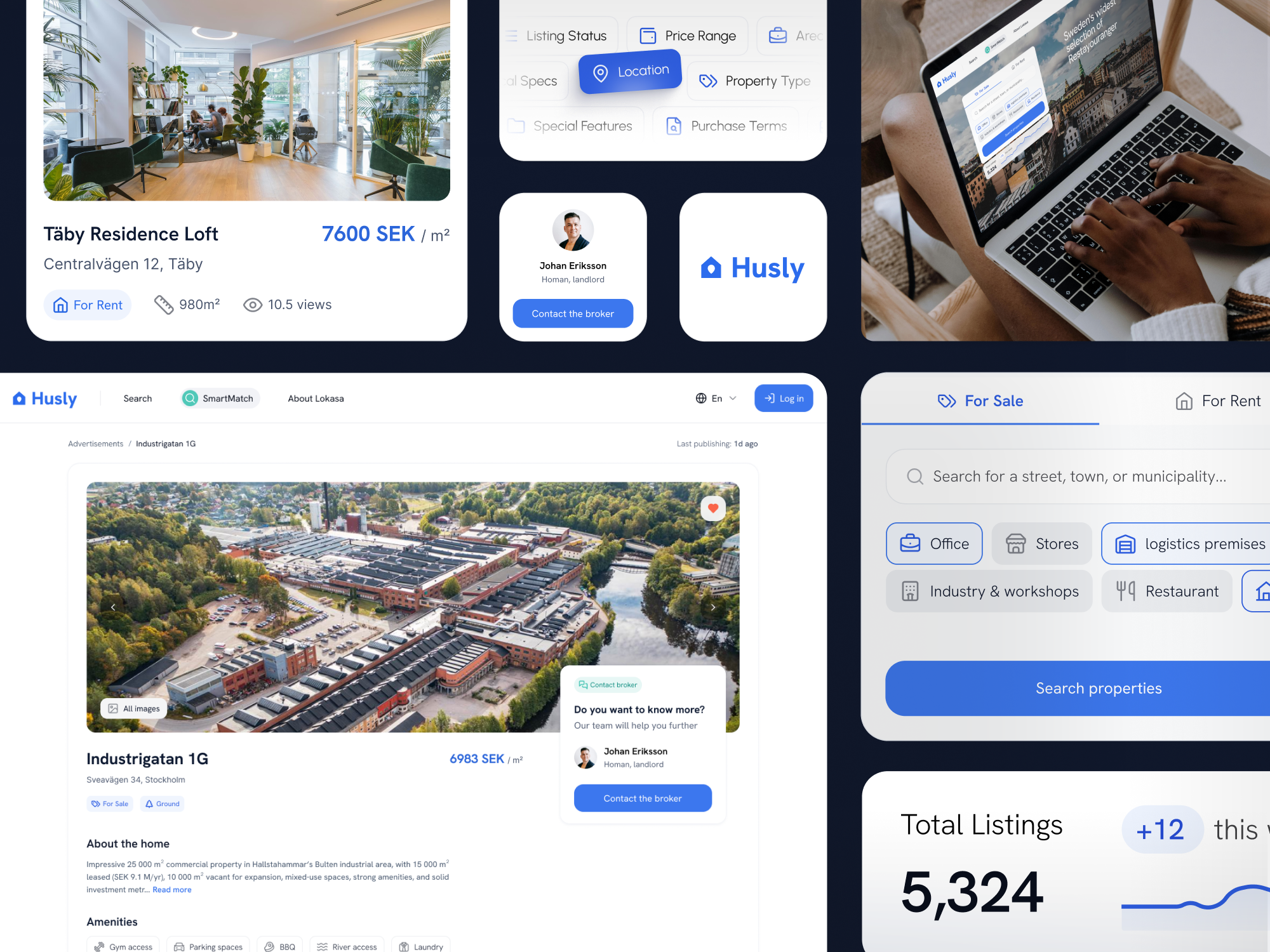 Example of Website Design + Development