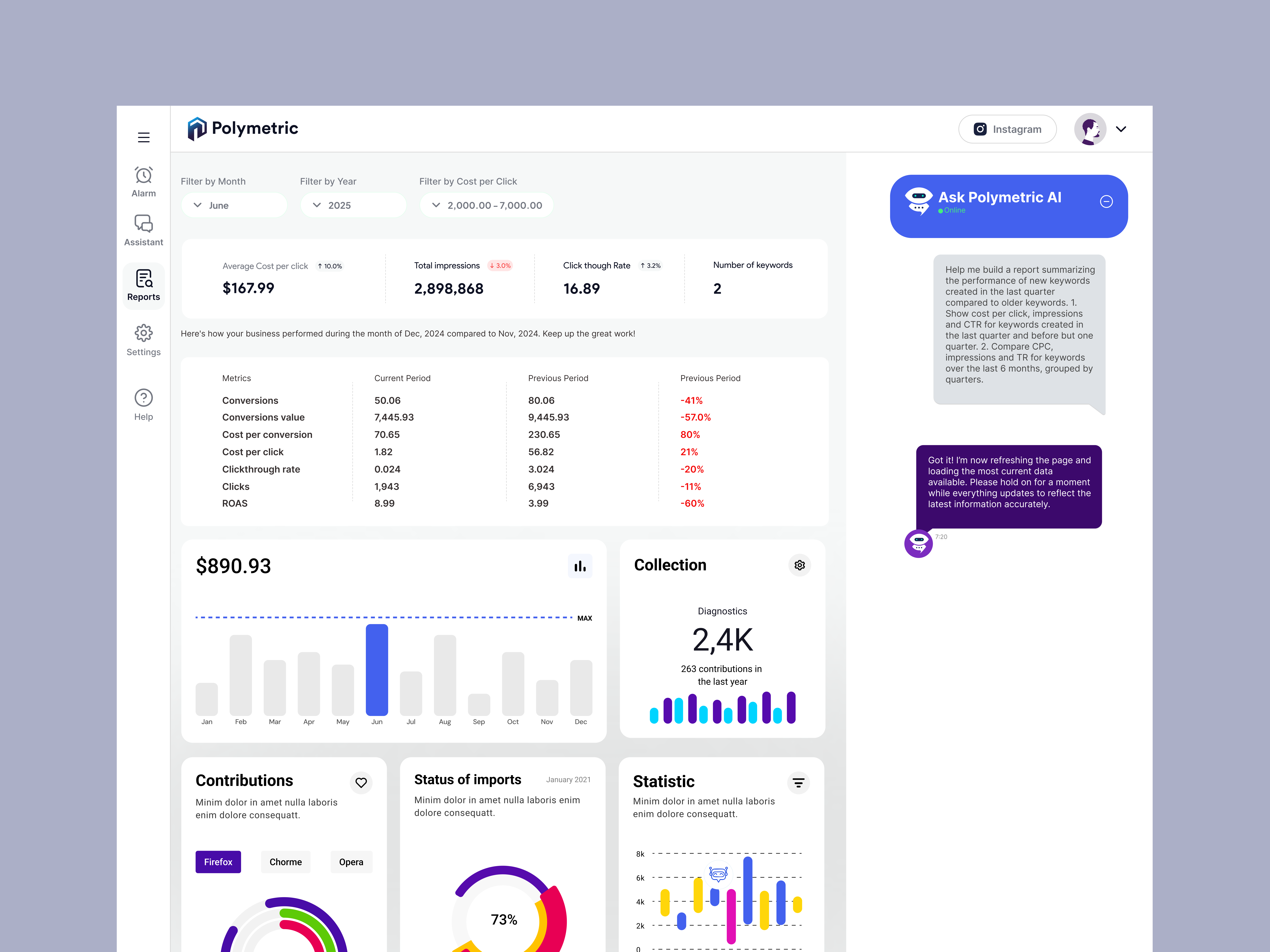 SignalSync — Smarter Alerts & AI Intelligence for Marketing Team aiassistant alerts appdesign branding campaignanalytics creativeui dashboard datavisualization designsystem figmadesign llm marketing modernui notifications productdesign realtimedata saasdesign uiux uxdesign webapp