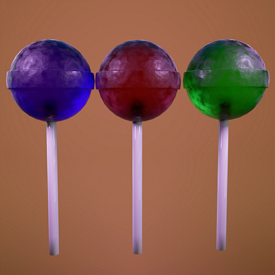 lollipop Blender 3d design 3d animation graphic design