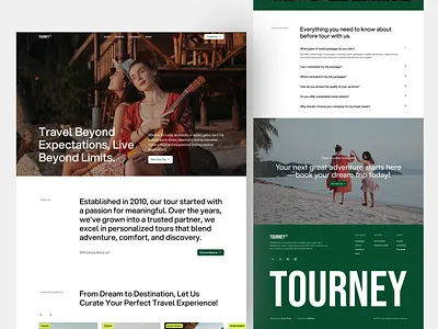Tourney - Tour & Travel Webflow Template branding clean destination graphic design guide landingpage logo minimalism modern neat templatedesign tour travel trending uiux web webflow webflowmarketplace webflowtemplate website
