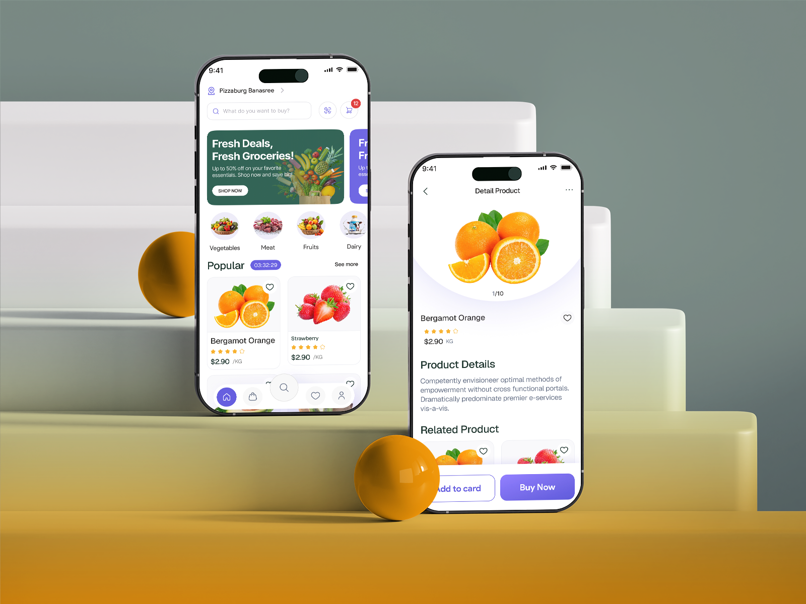 Example of Mobile App UI/UX Design