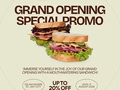 Food Promotional Poster