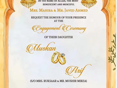 Floral Theme Engagement Invitation Cards for Couples cards engagement free invitation online