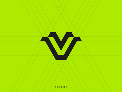 Negative Space V Logo – Modern Geometric VV Lettermark branding creative agencies creativelogo geometric v logo geometriclogo icon logo logodesign minimalistlogo modern logo negative space v logo print startups techlogo v v logo v pictogram vv lettermark vv logo vv monogram