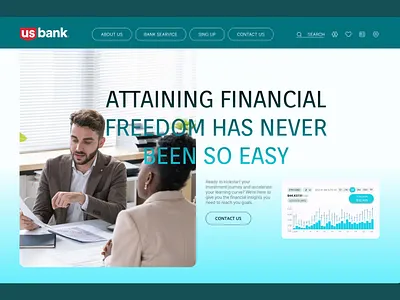 Digital Banking Website / Landing Page. bank business company digital banking landing page digital banking website digitalbanking digitalbanking ui digitalbanking ux fastbanking finance financial mobile banking mobilebanking online banking smart money move