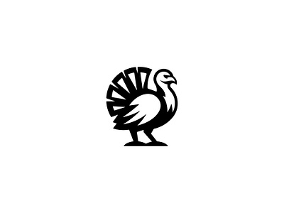 Luxurious Turkey Logo animal bird black foods heritaze kitchen luxury natural pet premium restaurent rooster strong turkey
