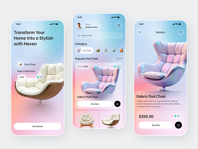 Interior Furniture Store Mobile App Design app design designconcept ecommerce furniture app furnitureapp interior interior design interiordesignapp mobile mobile app shop app shopping app uxdesign