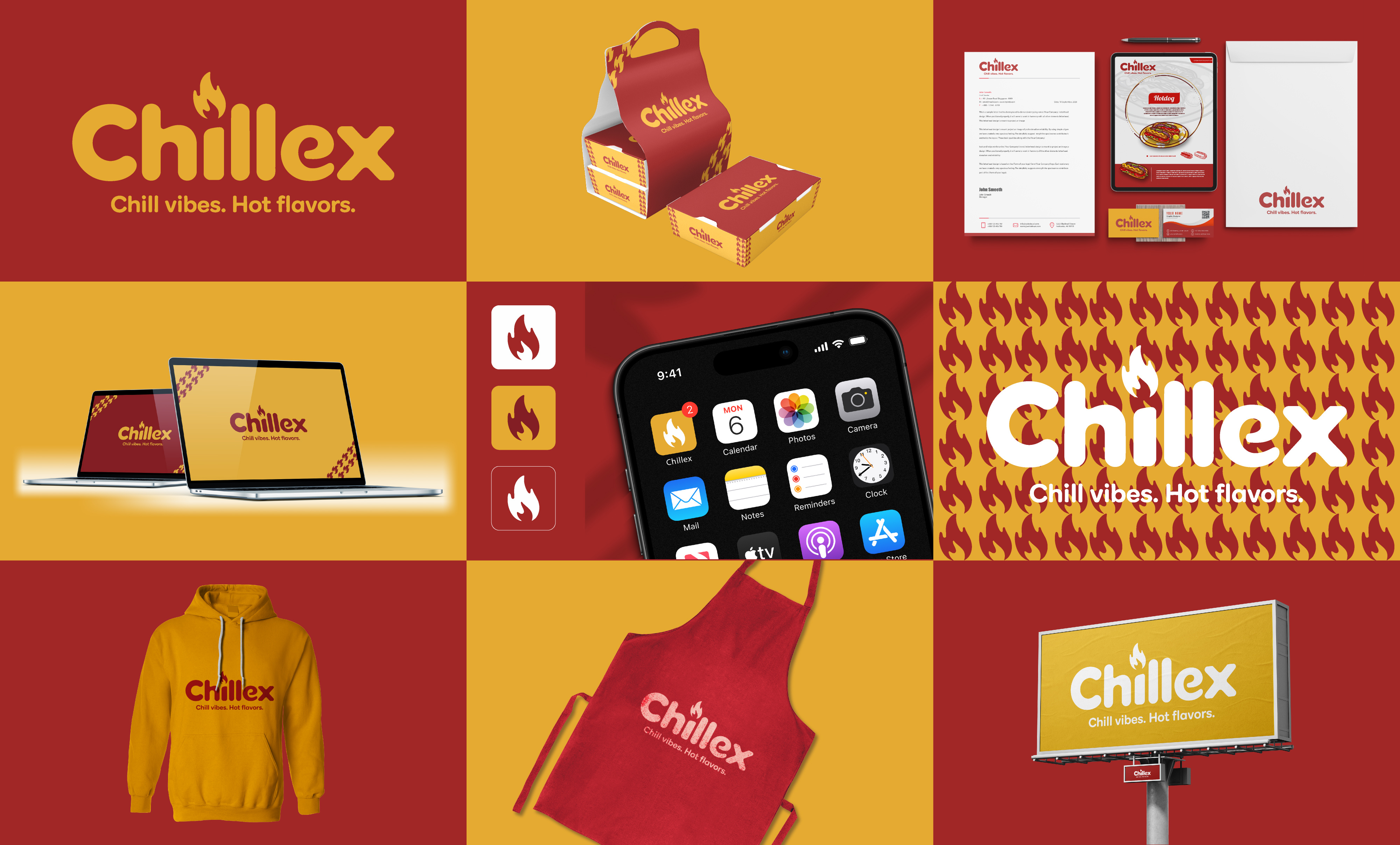 Example of Complete Restaurant Branding