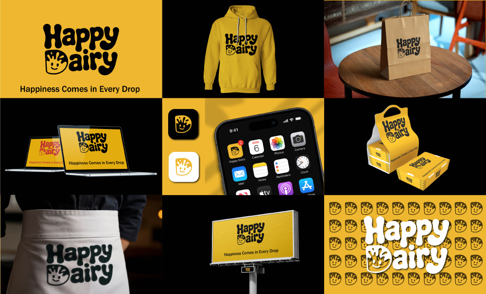 Example of Complete Restaurant Branding