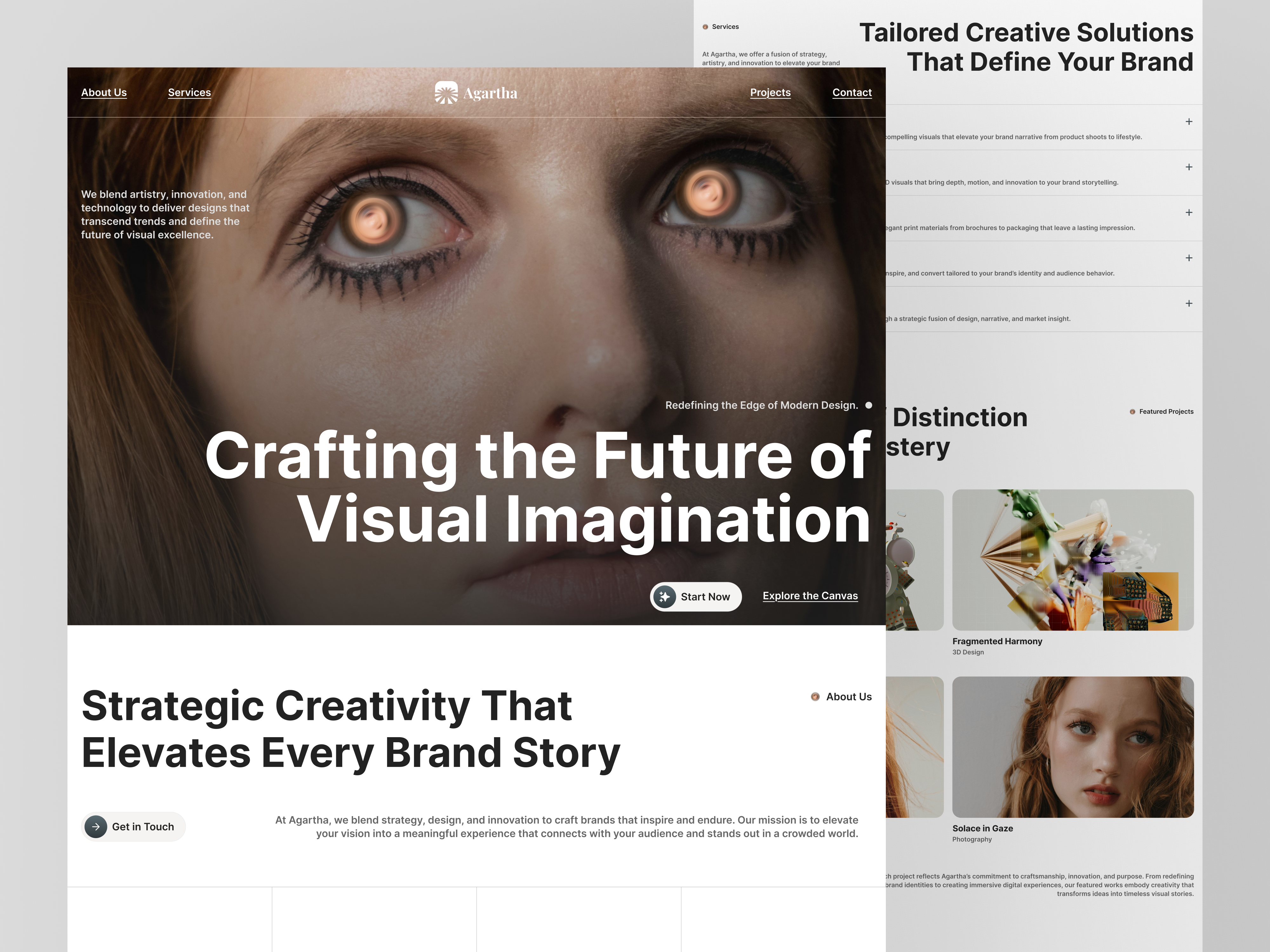 Example of Landing Page Design