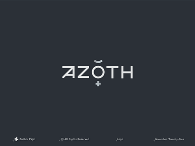 Azoth Creative logo alchemy brand guide branding clean creative agency elegant geometry graphic design idea lettering logo luxury mercury minimal plus spark transform value visual identity wordmark