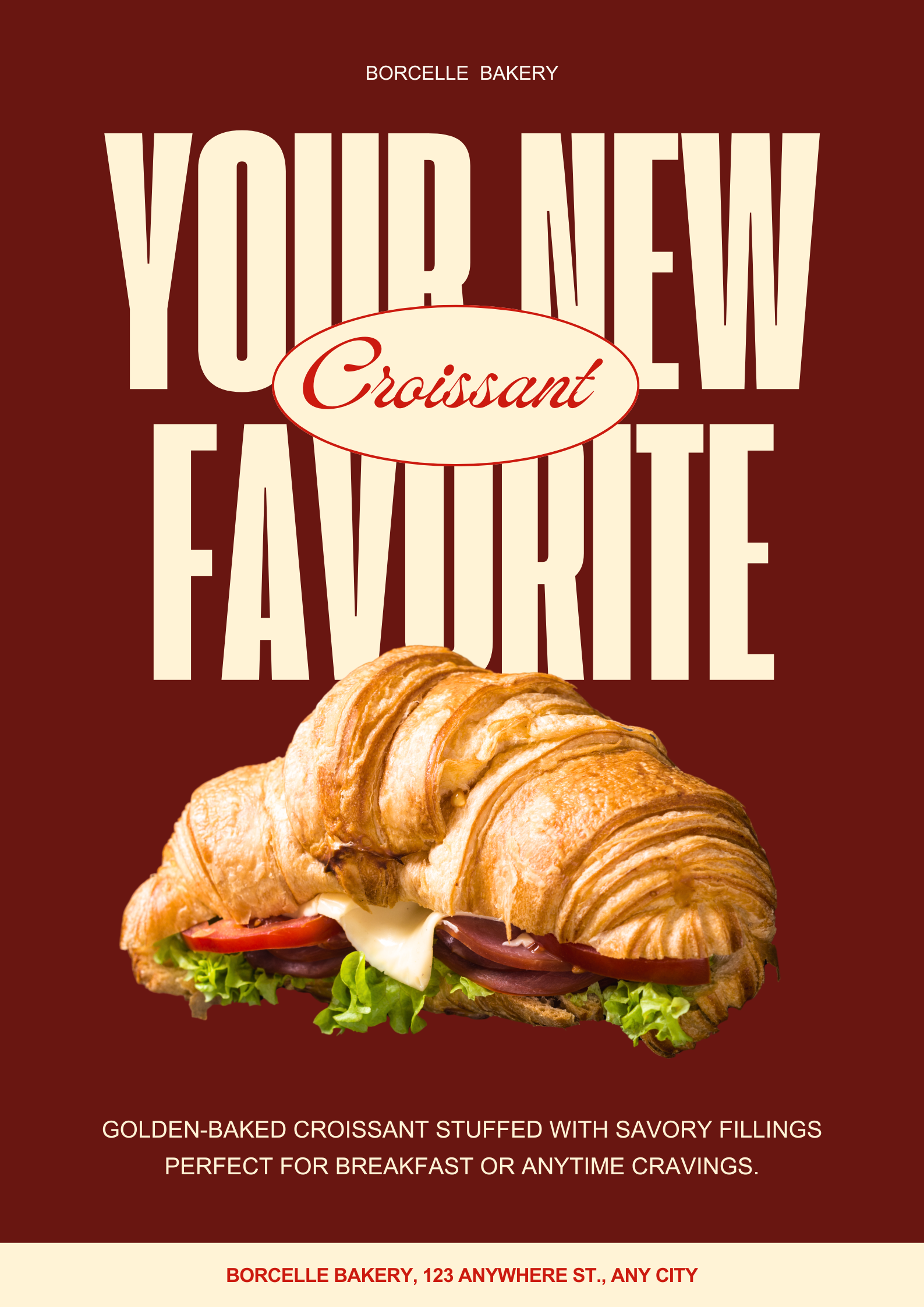 Bakery Promotion Poster