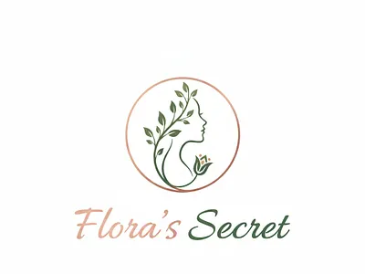 Flora's Secret Logo Concept: Elegance and Nature" design graphic design logo t shirt t shirt design