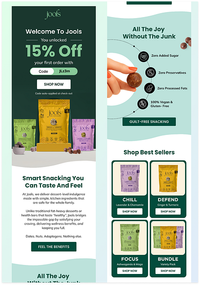 Welcome flow's email design | Figma email design email flow email marketing email marketing designs figma flow design klaviyo klaviyo flow