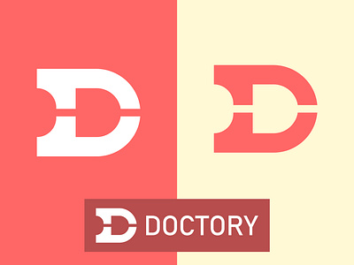 D monogram, letter logo brandidentity branding dlogo doctor elegant emblem healthcare illustration letter letterd lettering logo logodesign medical minimal minimalis monogram tech typeface typography