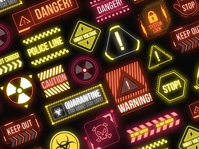 Cyberpunk Warning Signs