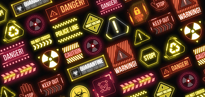 Cyberpunk Warning Signs