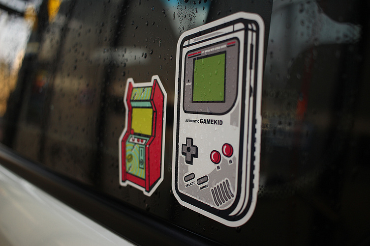 Custom Splashproof Console Stickers in Full Color by StickerCanada on ...
