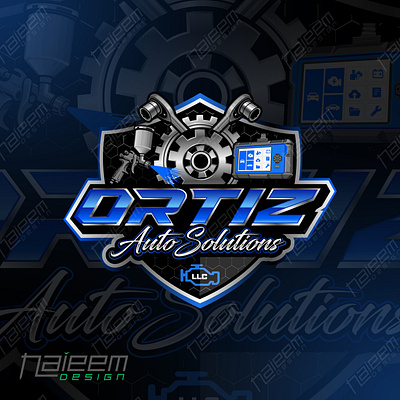 Automotive Logo Design – Premium Auto Repair & Diagnostics Brand auto repair logo auto service logo auto solutions branding auto tech branding automotive business logo automotive emblem design automotive logo design car diagnostics logo car service identity custom garage logo detailed illustration logo diagnostic tools logo engine repair logo mechanic logo design mechanic shop branding modern automotive badge premium car logo professional car logo design vector automotive logo vehicle repair logo