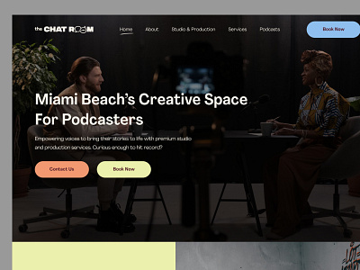 The Chat Room | UI/UX figma interactive design ui uiux ux web website