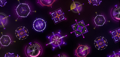 Cyberpunk Target Crosshairs