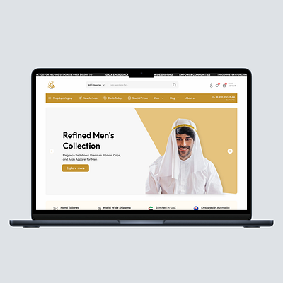 E-commerce Website Design homepage landing page responsive ui webapp website webui
