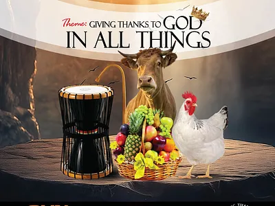 ADM Annual Thanksgiving ancient of days ministry church design downsign studio flyer graphic design lucky iyonawan lucky omoruyi thanksgiving service